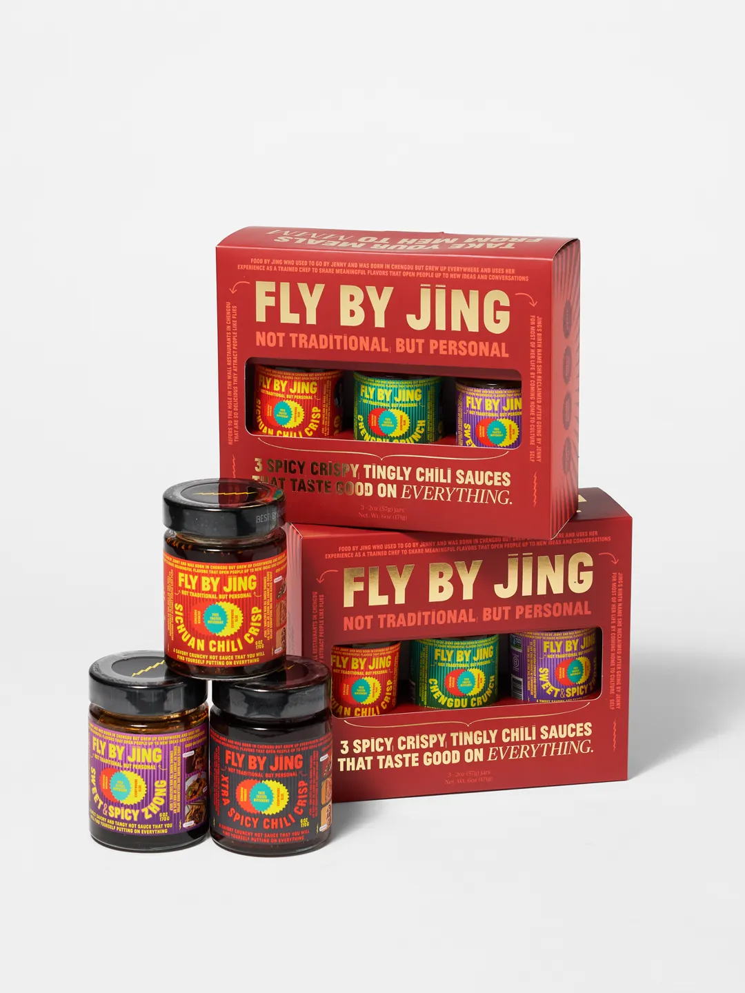 an image showing product kit packaging for fly by jing