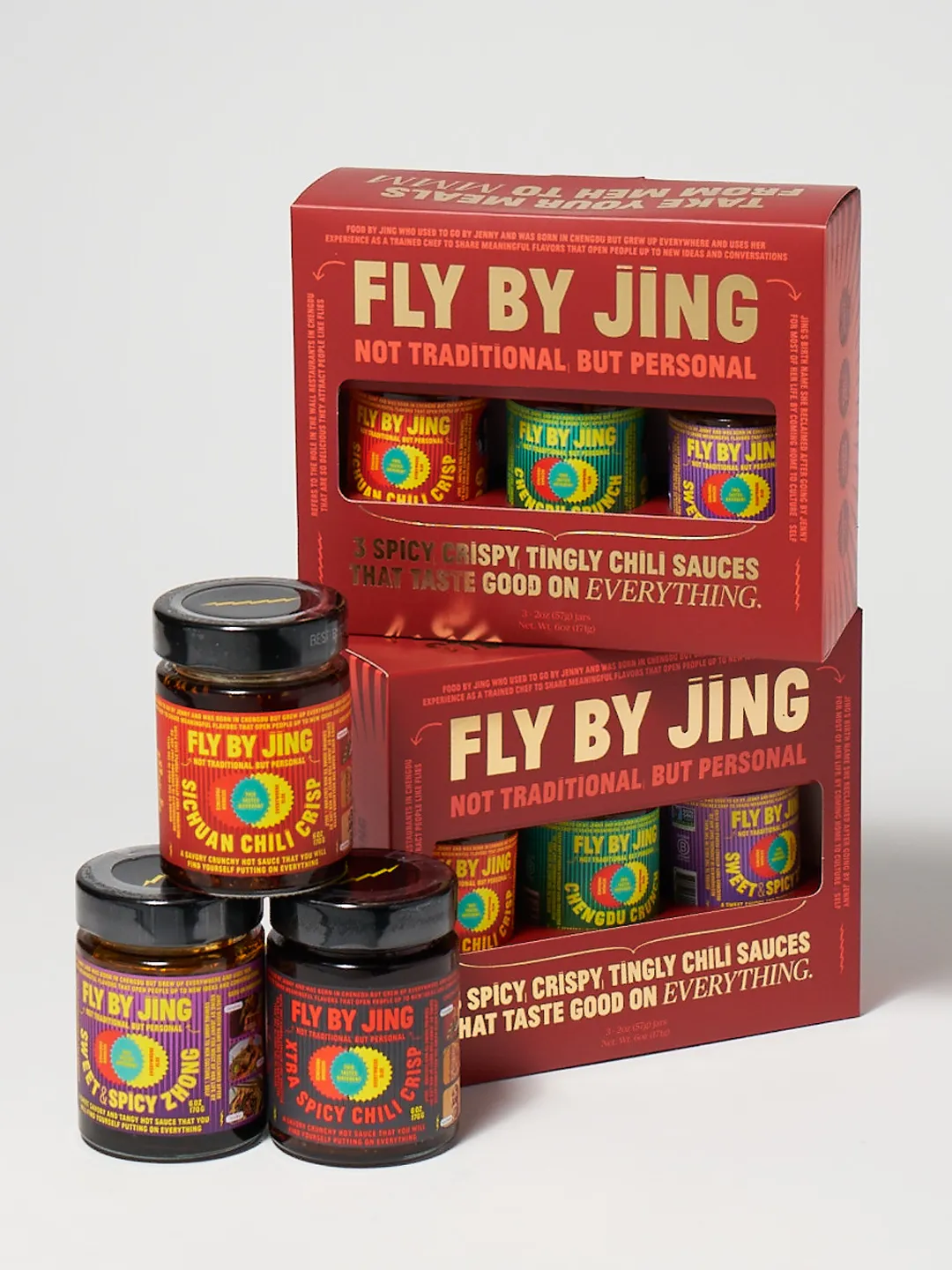 an image showing product kit packaging for fly by jing