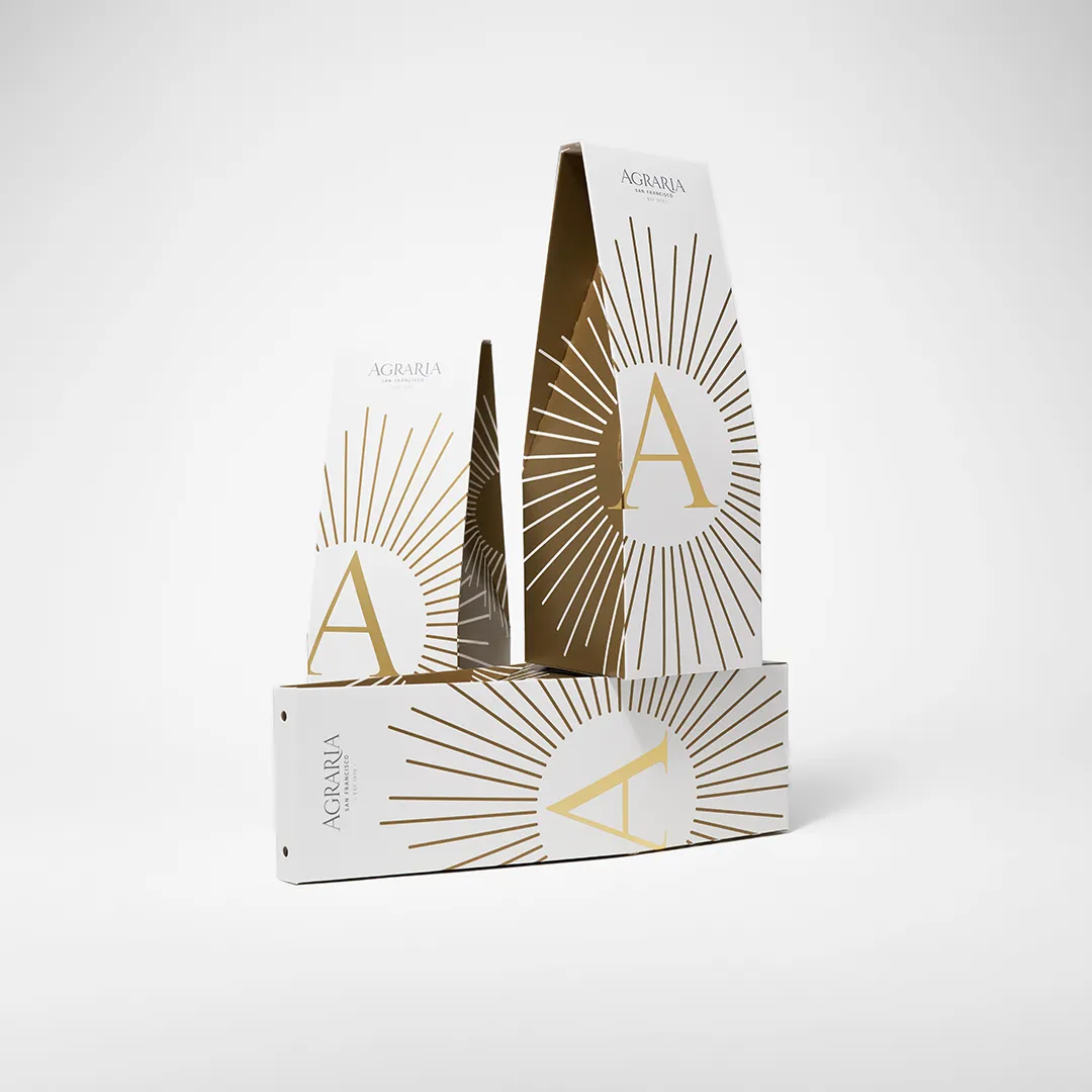 an image showing a folding carton packaging for agrarja