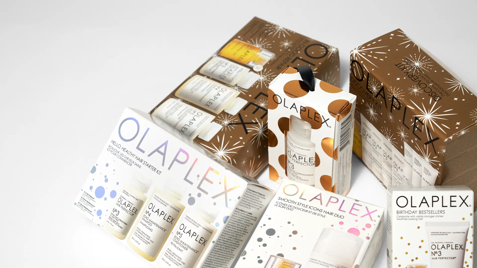 an image showing olaplex's product packaging