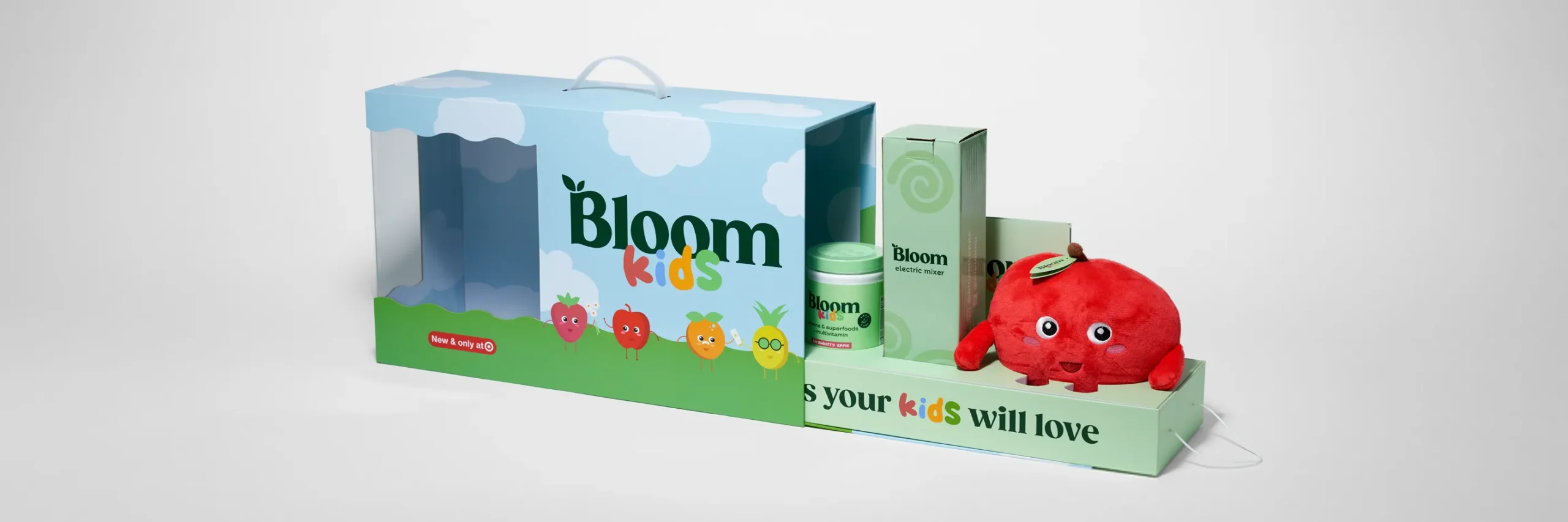 rigid box packaging for bloom kids