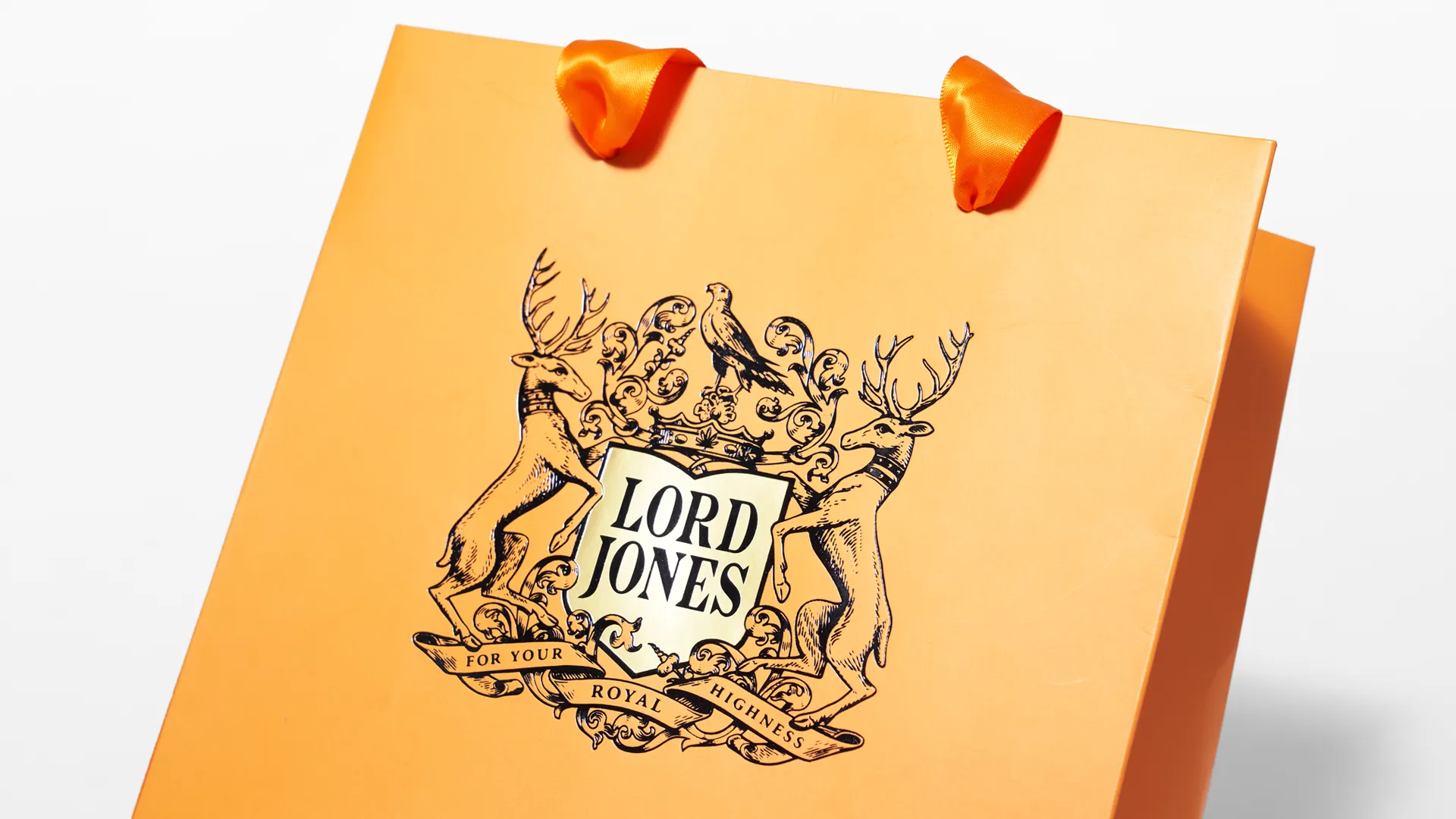 an image of a paper bag with lord jones logo